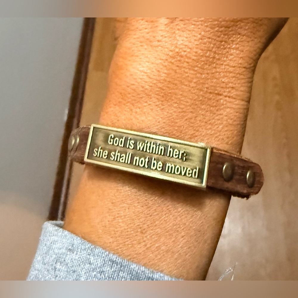 Women’s Brown Leather Bracelet